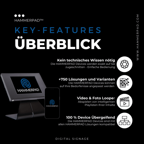 HAMMERPAD Devices- Key Features