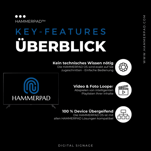 HAMMERPAD OS - Key Features